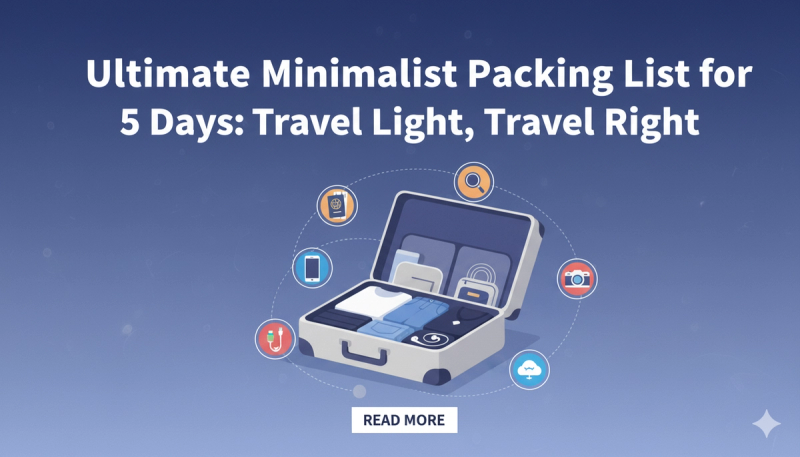 Ultimate Minimalist Packing List for 5 Days: Travel Light, Travel Right
