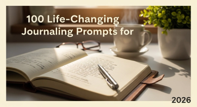 100 Life-Changing Journaling Prompts for 2026 (Categorized)