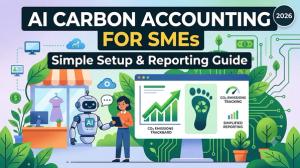 AI Carbon Accounting Tools for SMEs: Simple Setup and Reporting Guide 2026