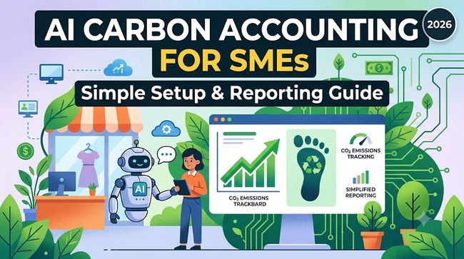 AI Carbon Accounting Tools for SMEs: Simple Setup and Reporting Guide 2026