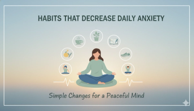 Habits that decrease daily anxiety