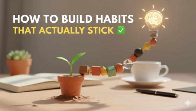 How to Build Habits That Actually Stick — Backed by Science