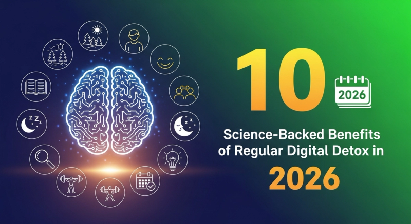 10 Science-Backed Benefits of Regular Digital Detox in 2026