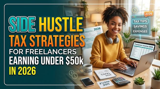 Side Hustle Tax Strategies for Freelancers Earning Under $50k in 2026