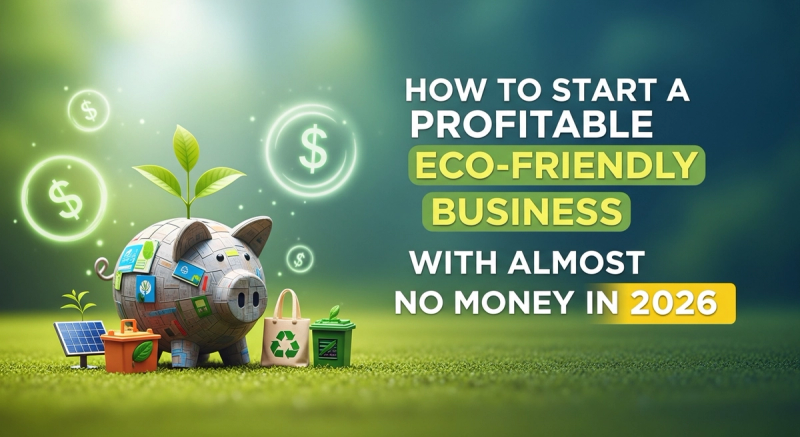 How to Start a Profitable Eco-Friendly Business With Almost No Money in 2026
