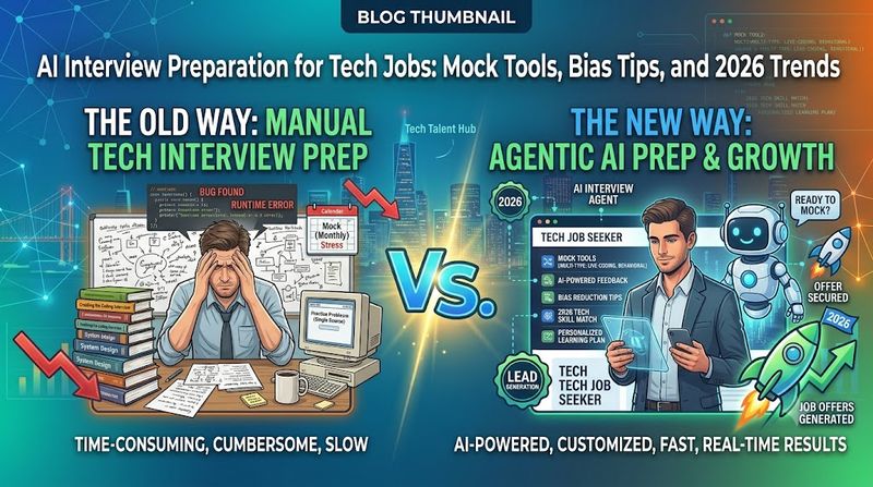 AI Interview Preparation for Tech Jobs: Mock Tools, Bias Tips, and 2026 Trends