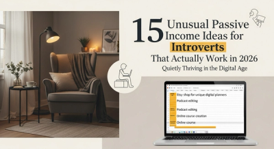 15 Unusual Passive Income Ideas for Introverts That Actually Work in 2026