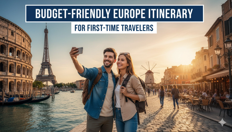 Budget-Friendly Europe Itinerary for First-Time Travelers