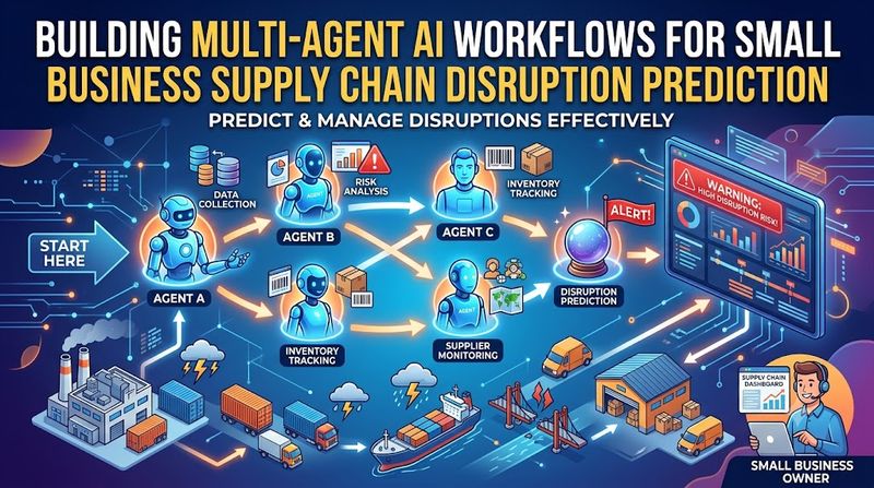 How to Build Multi-Agent AI Workflows for Small Business Supply Chain Disruption Prediction