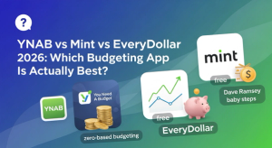 YNAB vs Mint vs EveryDollar 2026: Which Budgeting App Is Actually Best?