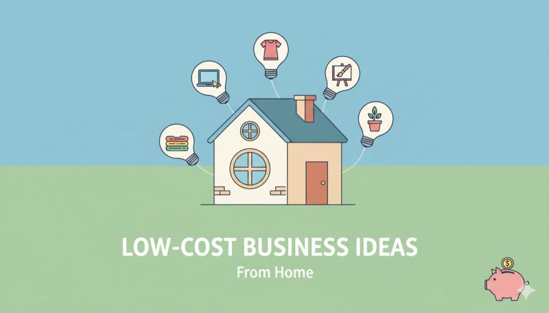 Low-Cost Business Ideas From Home: Launch Your Dream Venture Without Breaking the Bank