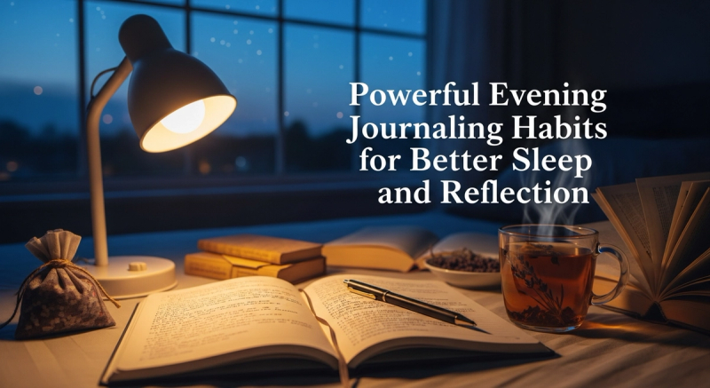 Powerful Evening Journaling Habits for Better Sleep and Reflection (2026)