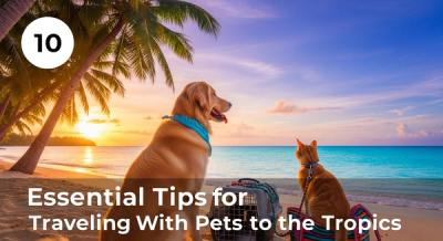 10 Essential Tips for Traveling With Pets to the Tropics (Heat, Humidity & Safety)