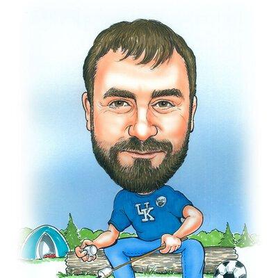 Caricature of Kris Gorter
