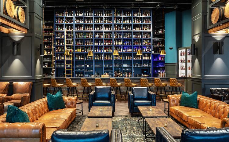 Front facing view of the bar at Watch Hill Proper.