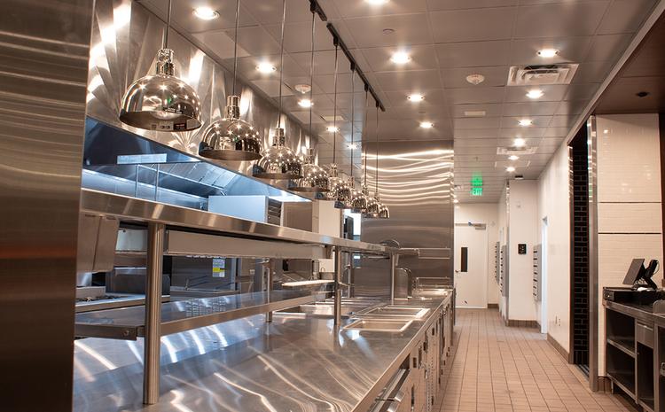 Kitchen inside of The Capital Grille.