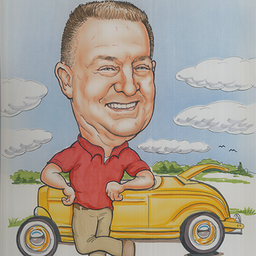 Caricature of David Dierson