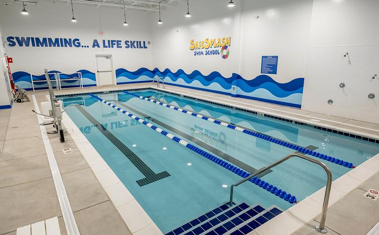 Swimming pool at Safe Splash.