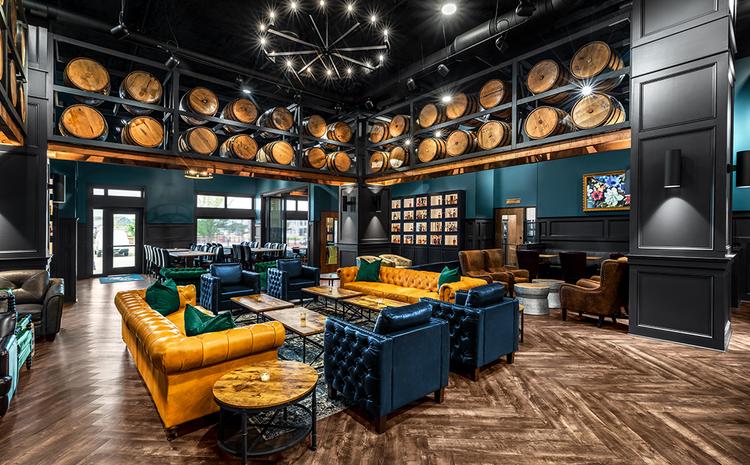 Lounge area in Watch Hill Proper.