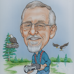 Caricature of Rick Black