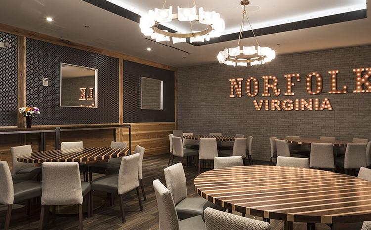 Dining Room at the Waterside District.