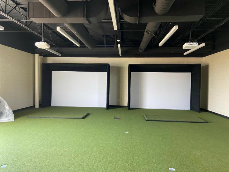 Interior of Louisville Collegiate Fieldhouse in Louisville, KY.