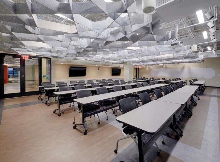 Conference room inside the Texas Roadhouse Support Center in Louisville, KY.