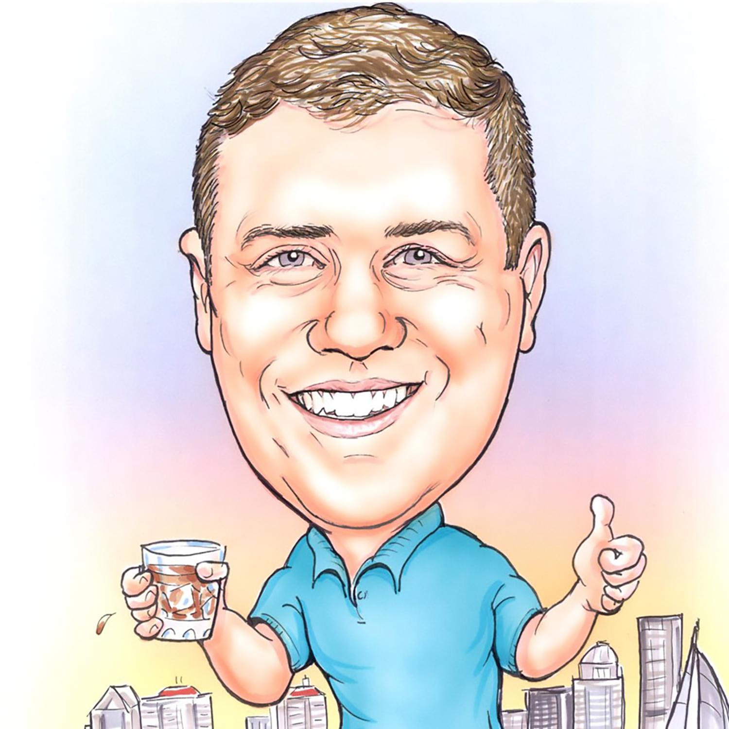 Caricature of Jack Doherty