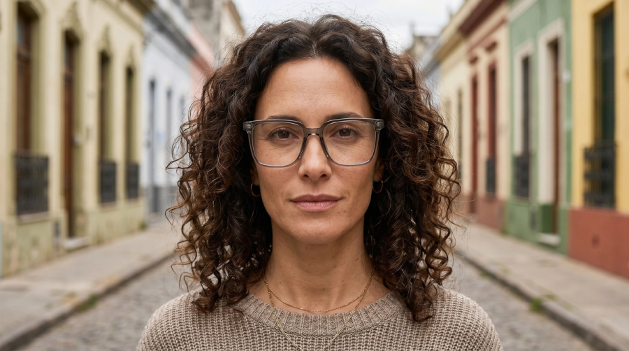 Mujer con anteojos Contreras