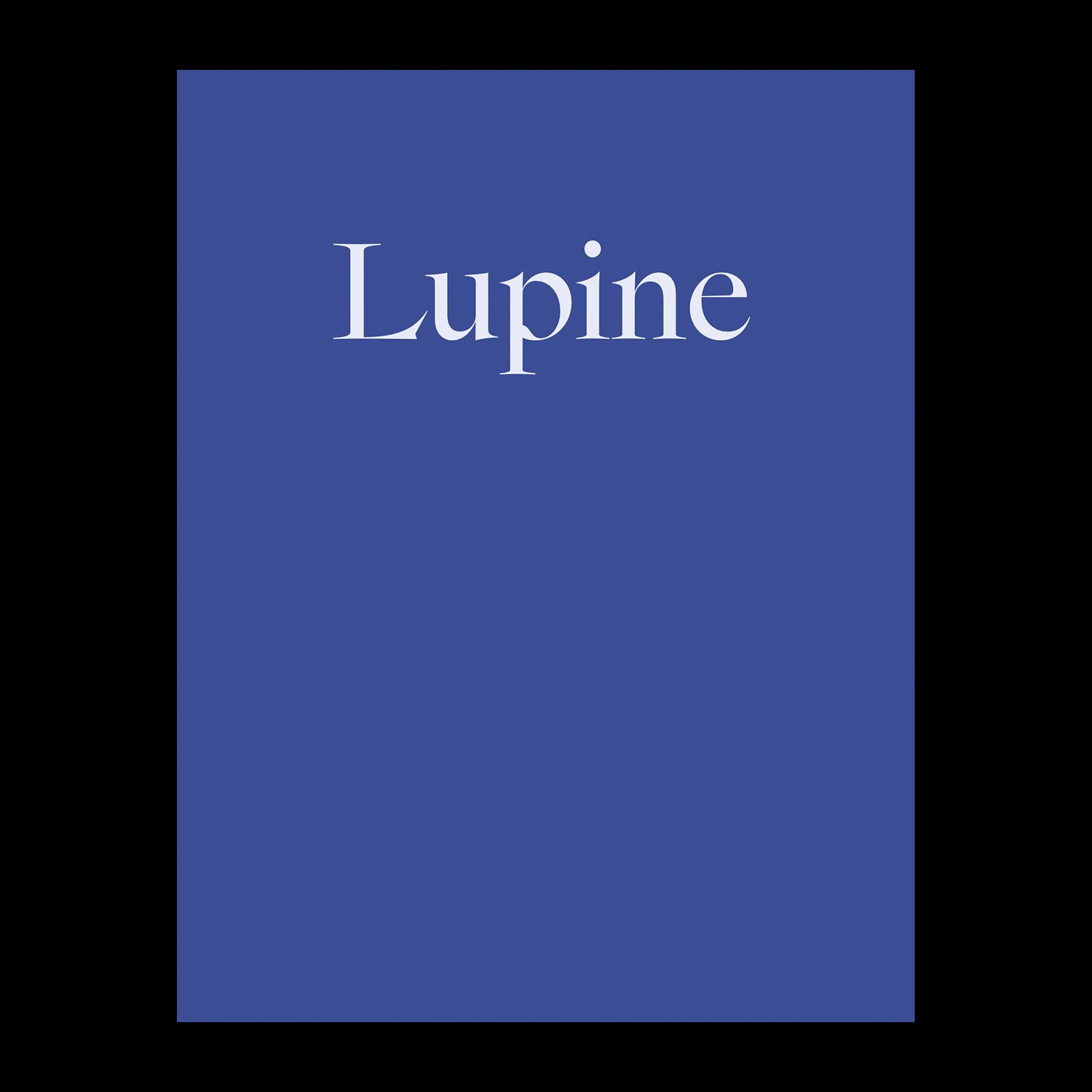 Lupine - A decorative image from Usal Project