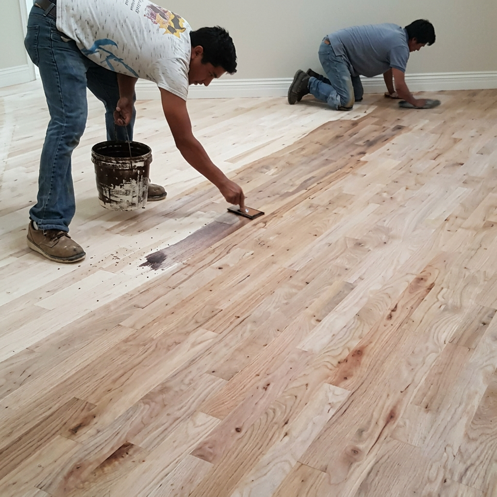 Hardwood flooring project 14