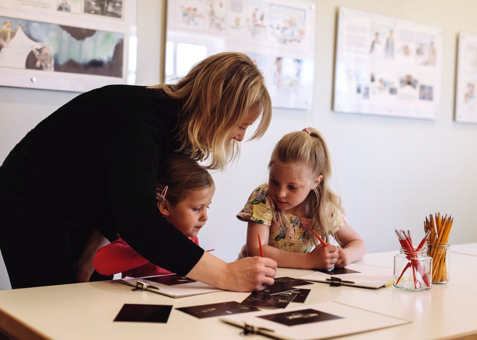 Galleri Espolin kids workshop