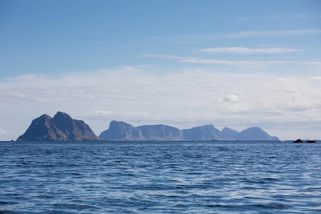 Great views from the ocean