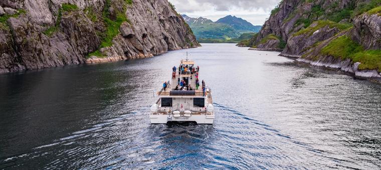 Silent Trollfjord Cruise - EV Catamaran - Brim Explorer