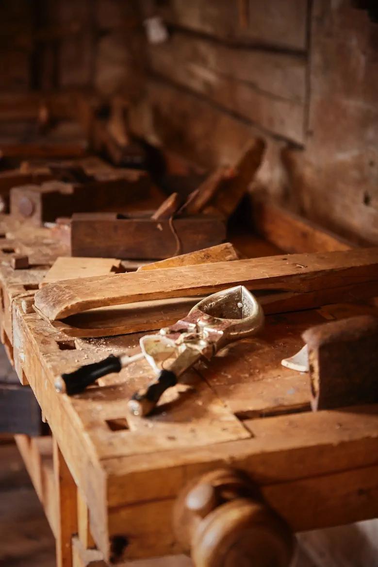 Old handmade equipment