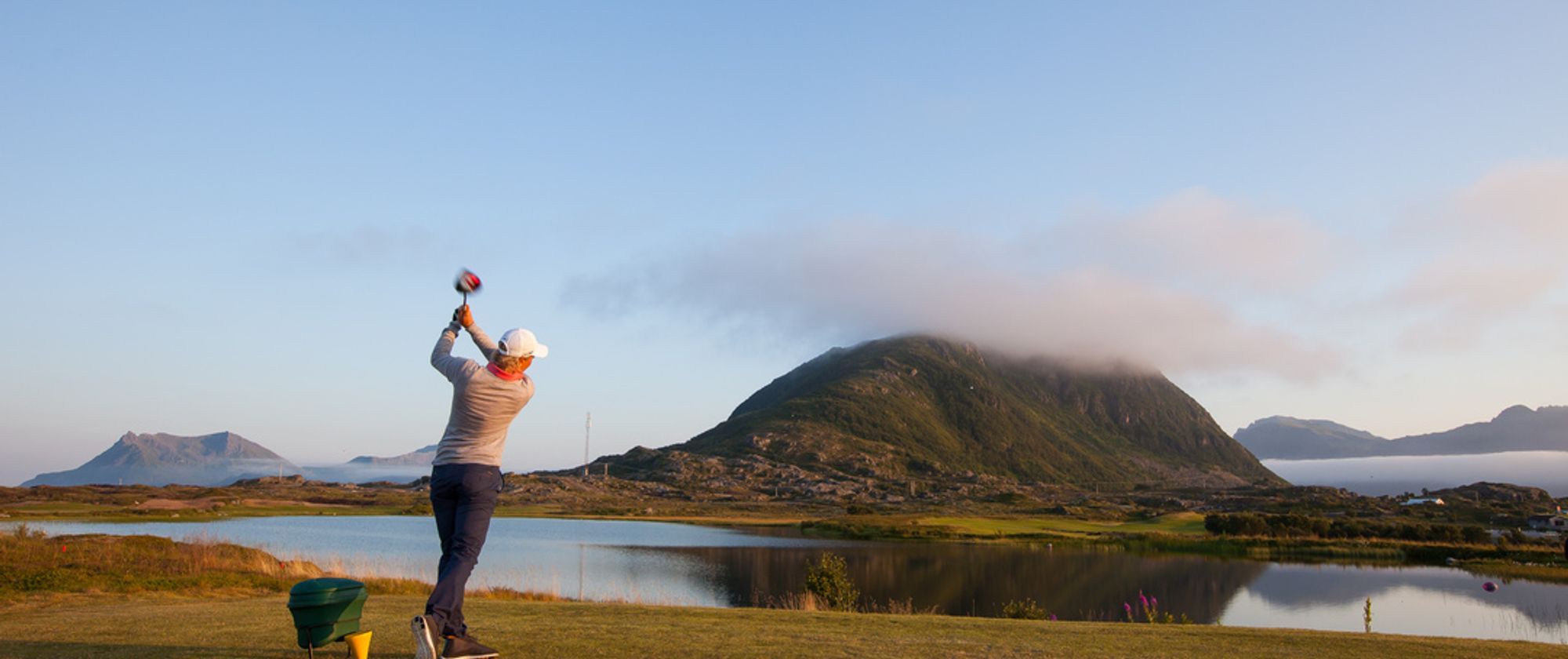 Can you imagine teeing off here?