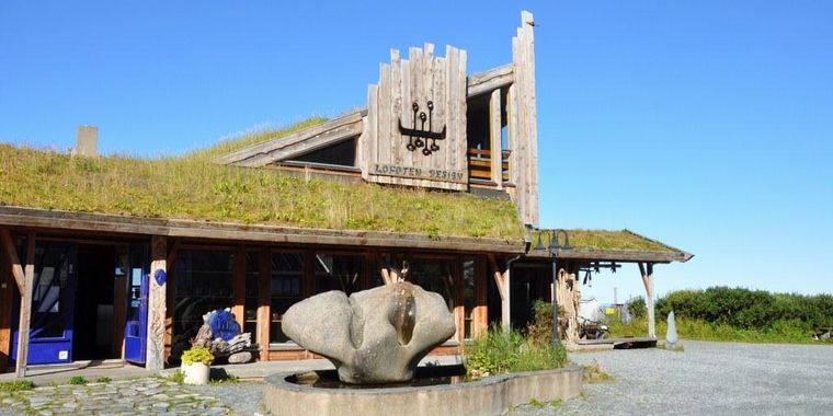Glasshytta at Vikten