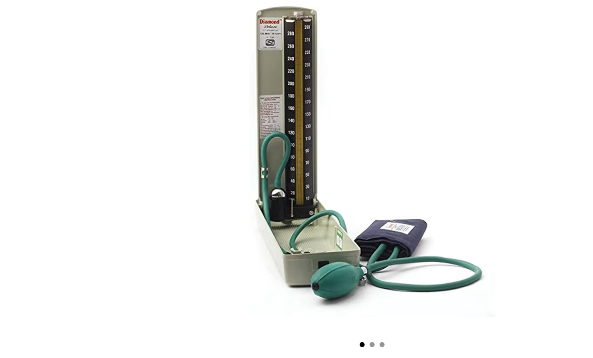 Diamond BPMR120 Deluxe Conventional Mercurial Sphygmomanometer (i use it✅✨)