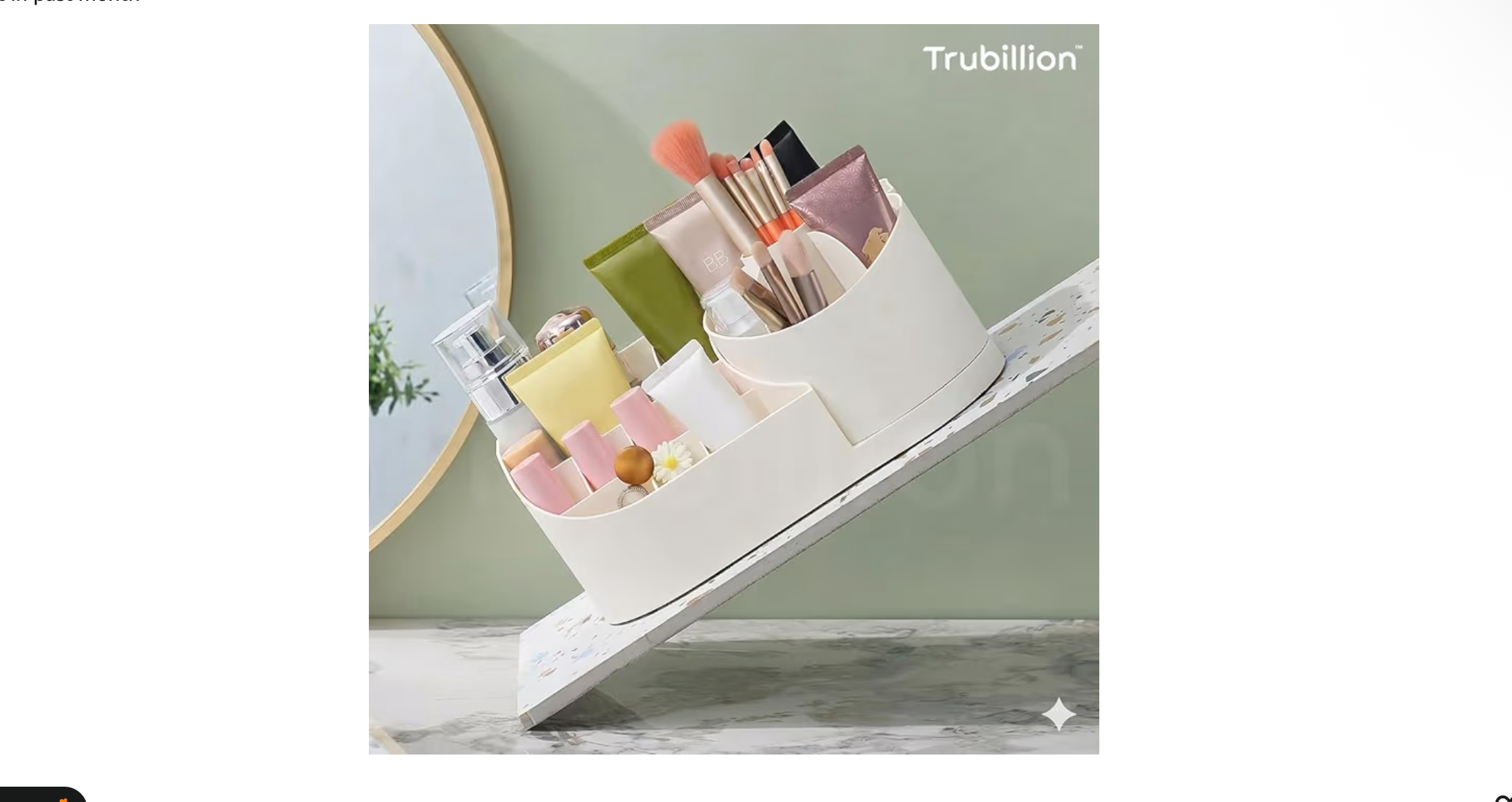360 degrees rotating desk organiser
