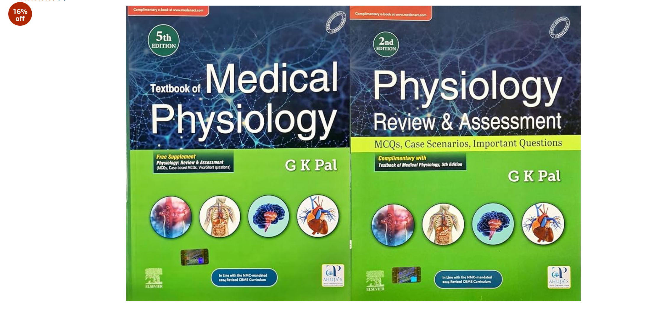 GK PAL Textbook of Physiology, 5th Edition