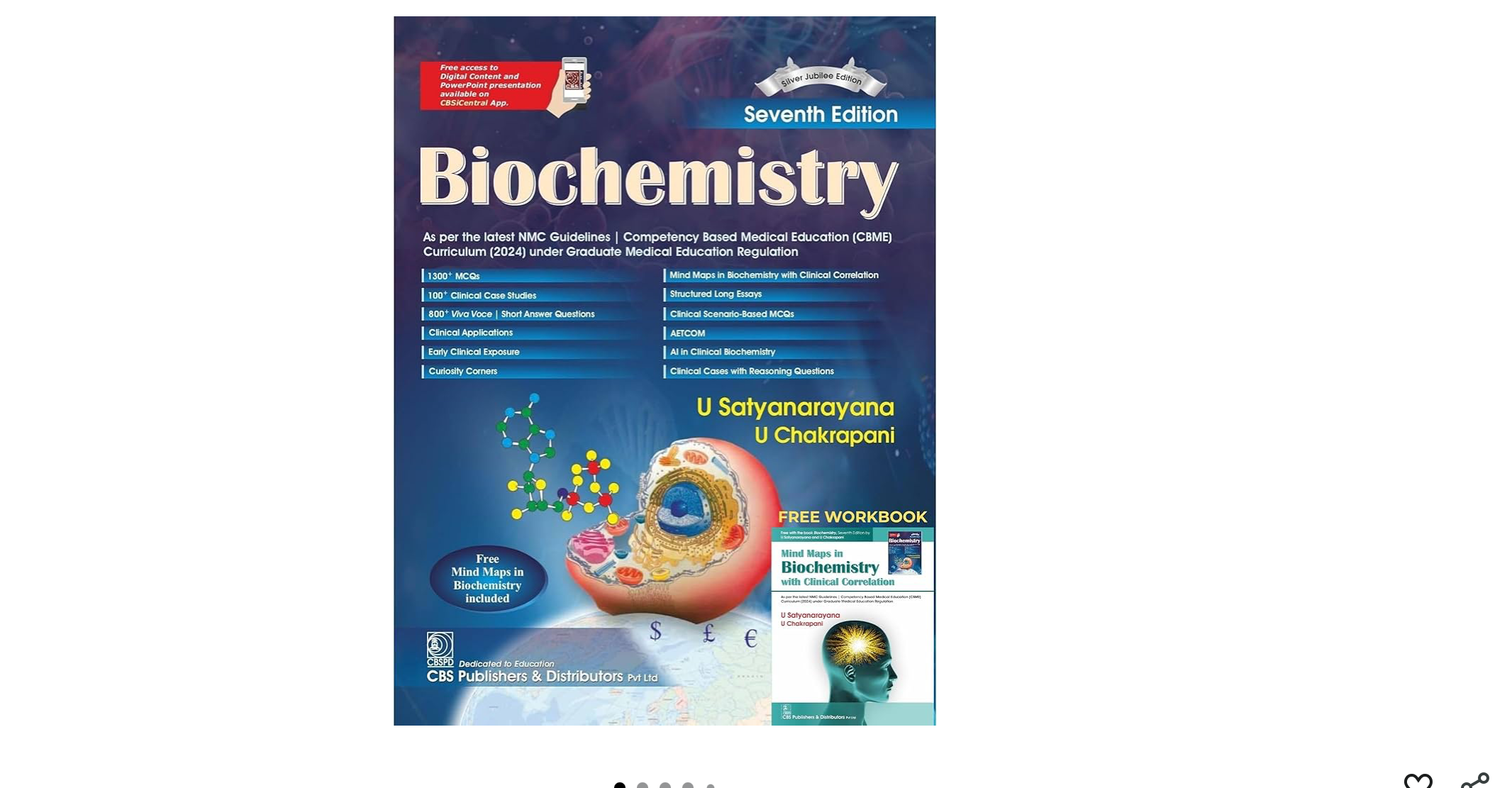 U. Satyanarayana Biochemistry, 7th Silver Jubilee Edition