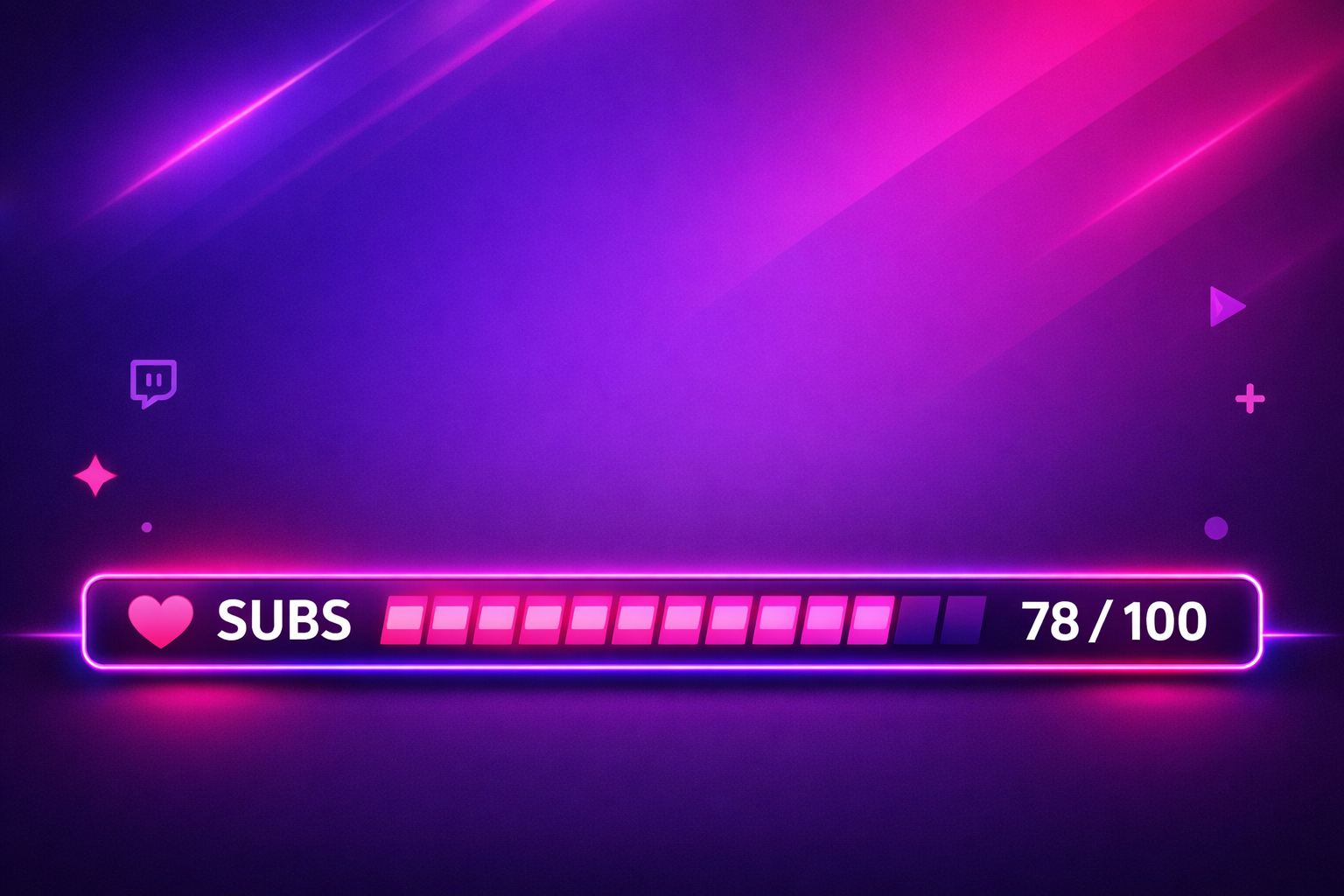 Licznik subskrypcji Twitch - jak dodać do streama?