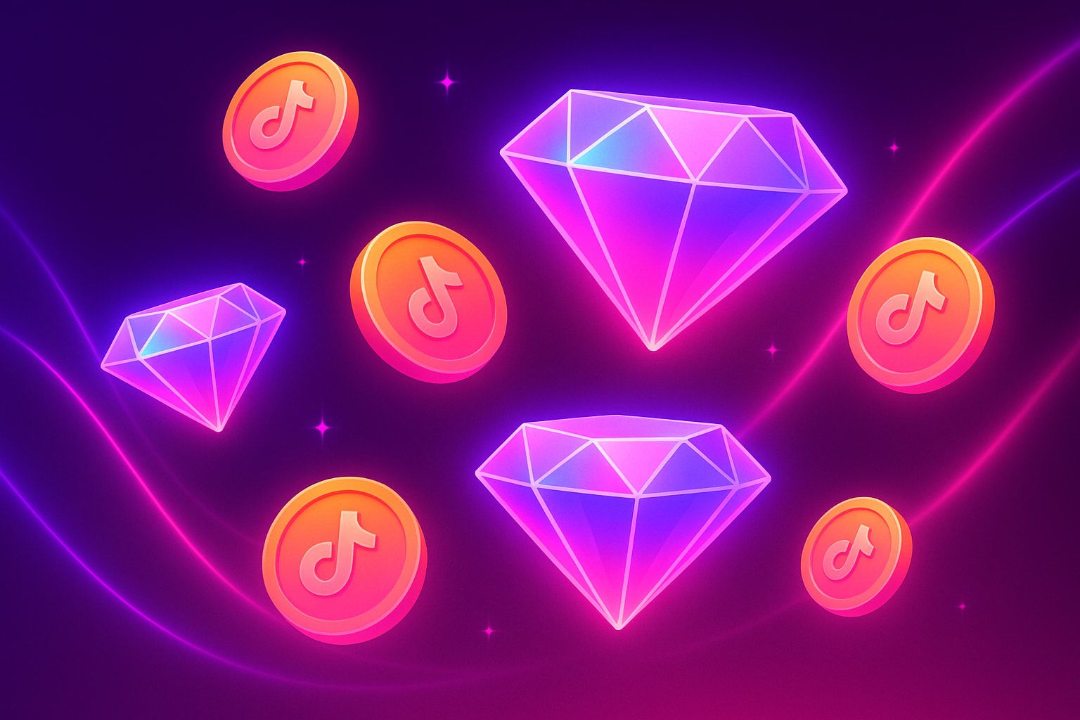 Diamenty TikTok – co to, jak działają?