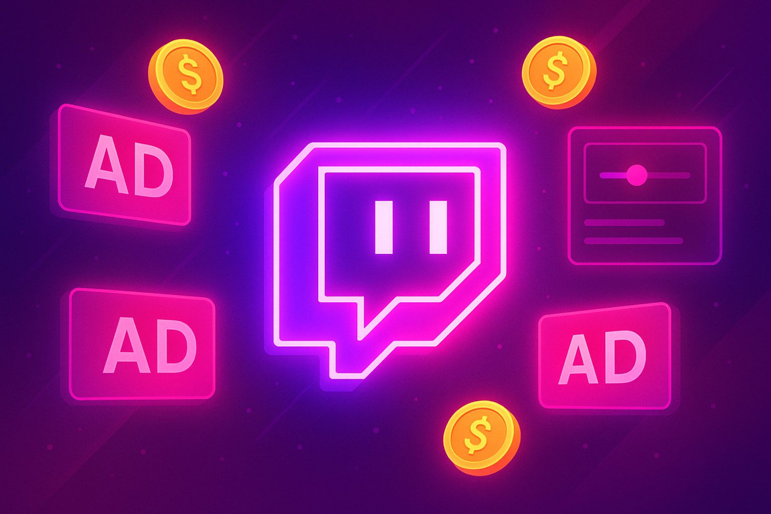 Reklamy na Twitch – jak ustawić?