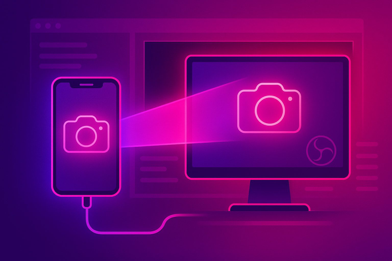 Kamera z telefonu w OBS – jak ustawić telefon jako kamerę?