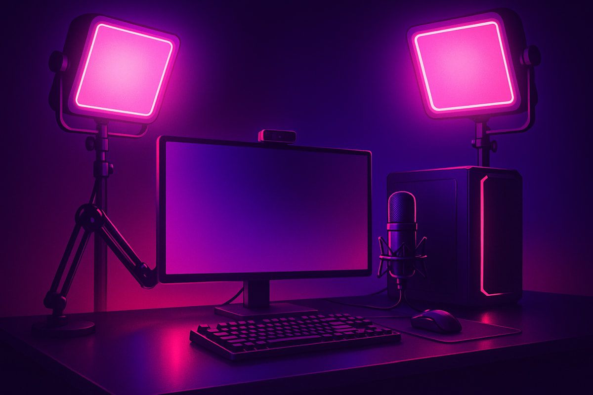 Oświetlenie do streamowania – jak zrobić?