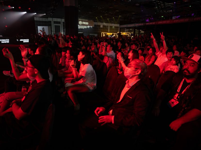 Olympic Esports Week Virtual Taekwondo Audience