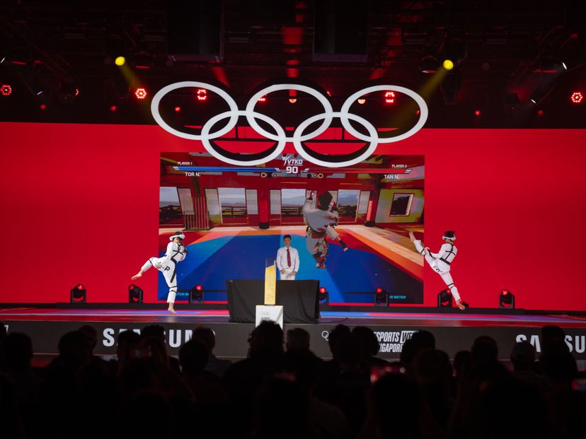 Tournament ongoing at Olympic Esport Week