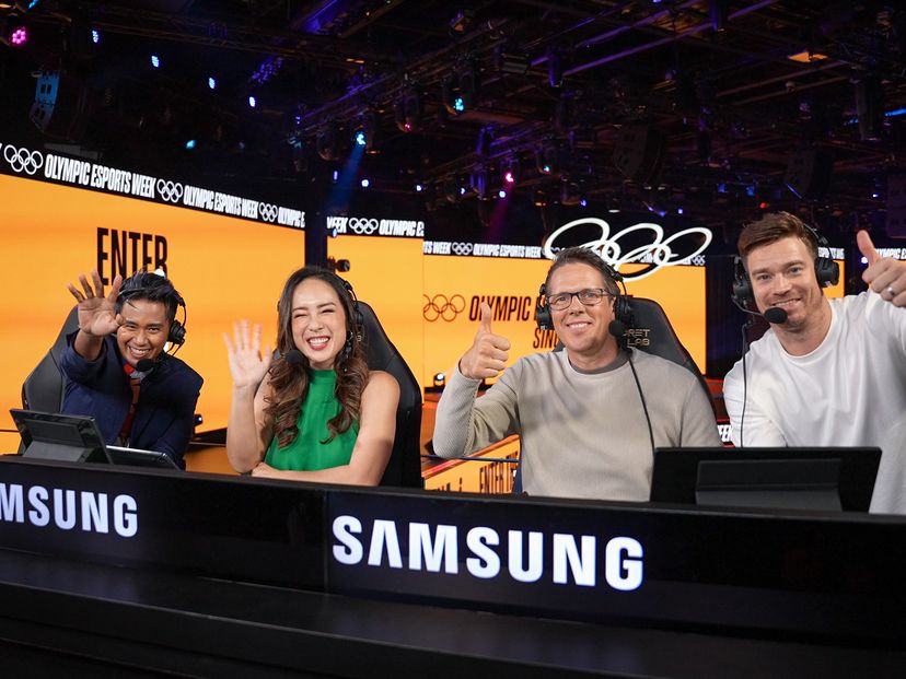 Shoutcasters for Olympic Esport Week