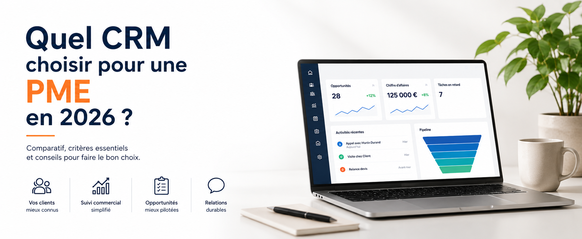 Quel CRM choisir pour une PME en 2026 ?